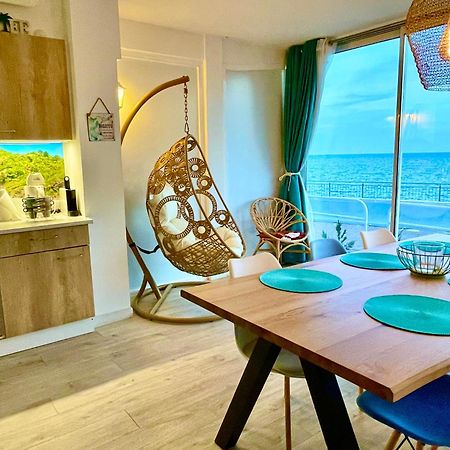 Magnifique Appartement En Front De Mer, Caneylles Roses Kültér fotó
