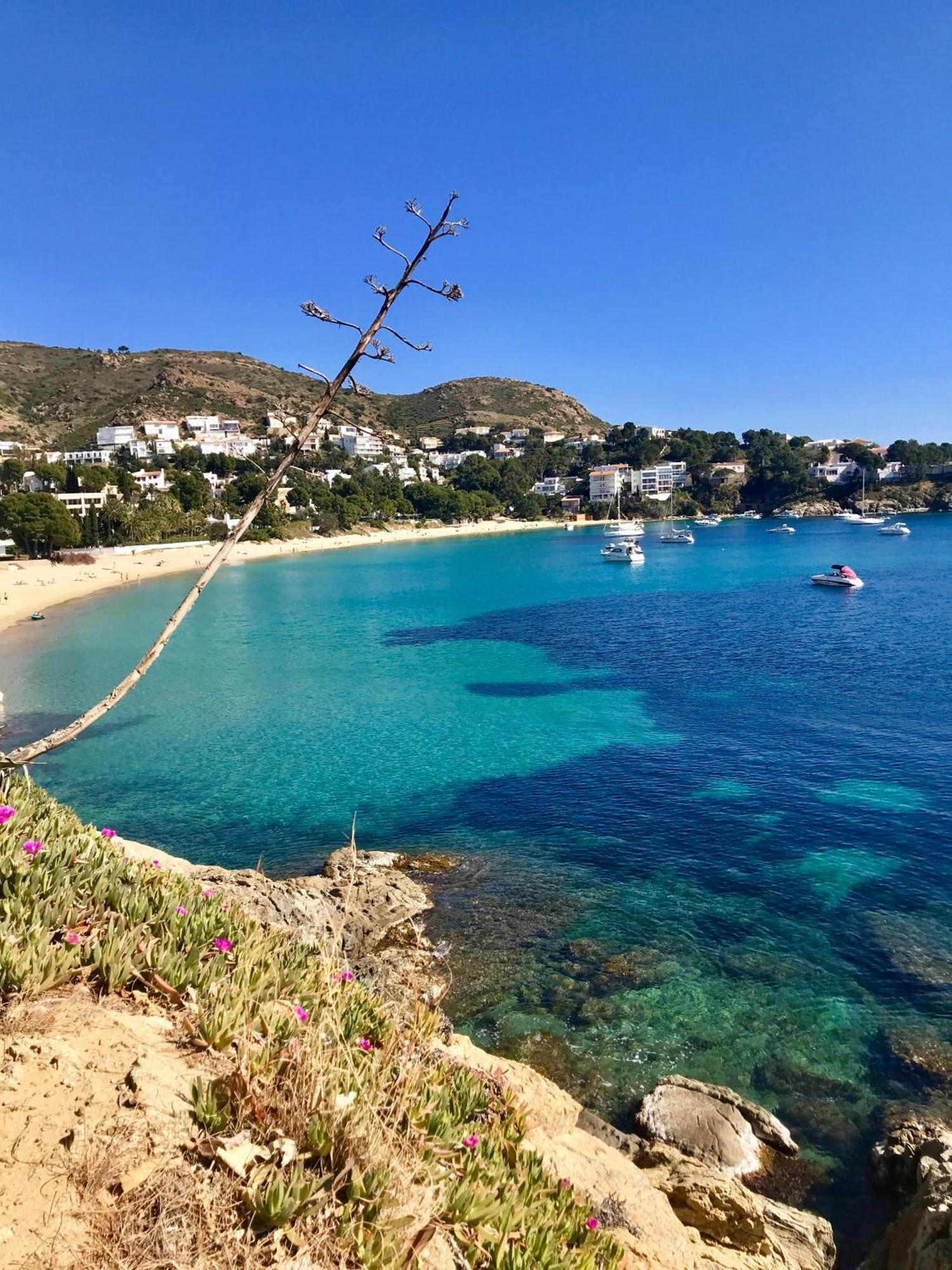 Magnifique Appartement En Front De Mer, Caneylles Roses Kültér fotó