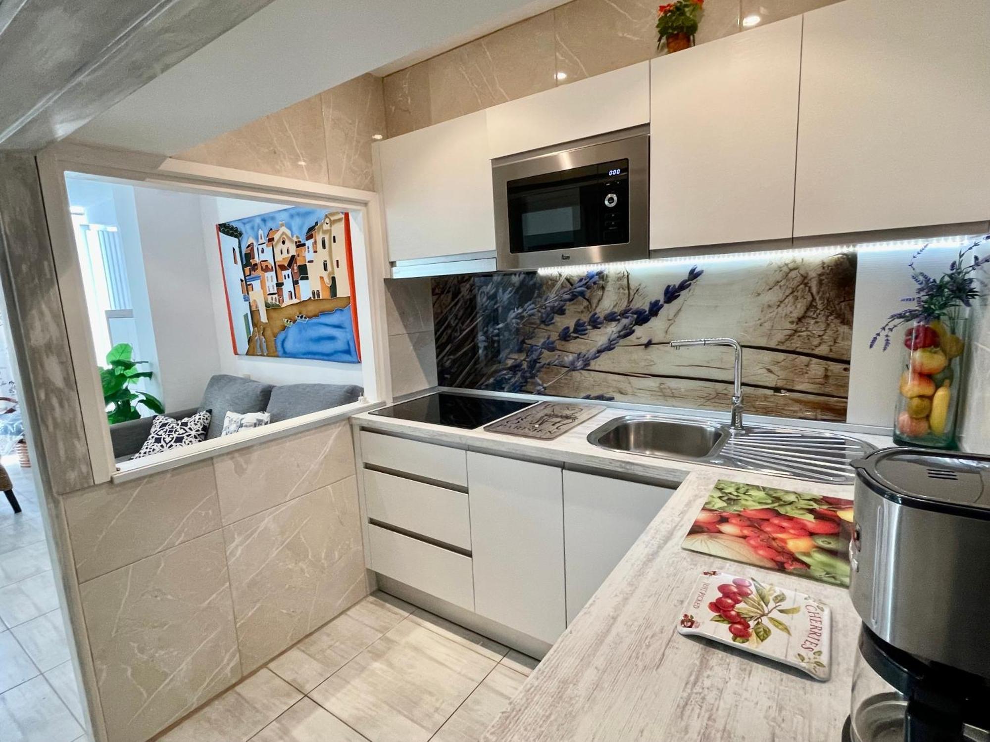 Magnifique Appartement En Front De Mer, Caneylles Roses Kültér fotó