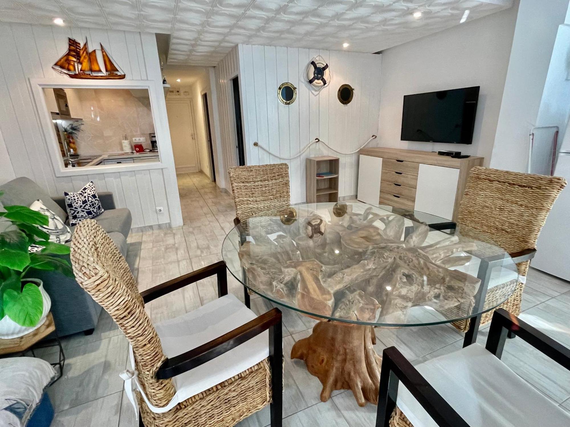 Magnifique Appartement En Front De Mer, Caneylles Roses Kültér fotó