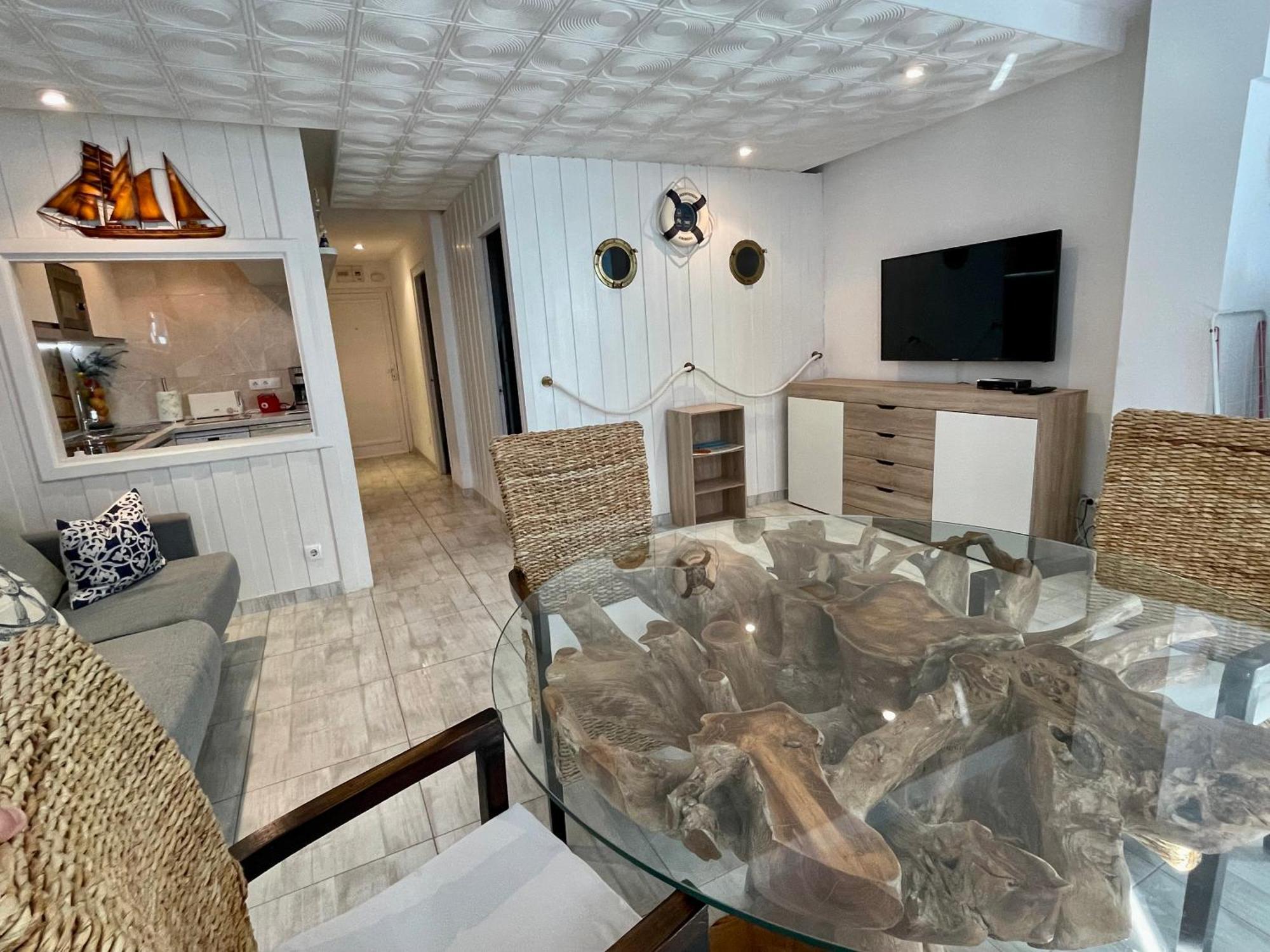 Magnifique Appartement En Front De Mer, Caneylles Roses Kültér fotó